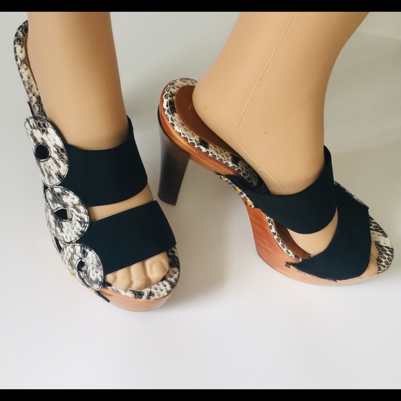 🎉HP🎉FENDI Chunky Platform Heels 🔥RARE - Picture 13 of 15